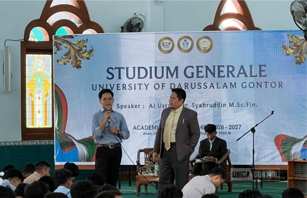 Kuliah Umum UNIDA Gontor tentang manajemen risiko berbasis nilai