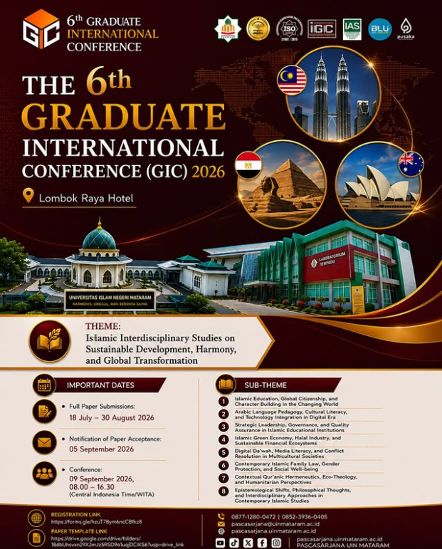 Mahasiswa PMH UNIDA Gontor menjadi presenter pada GIC UIN Mataram