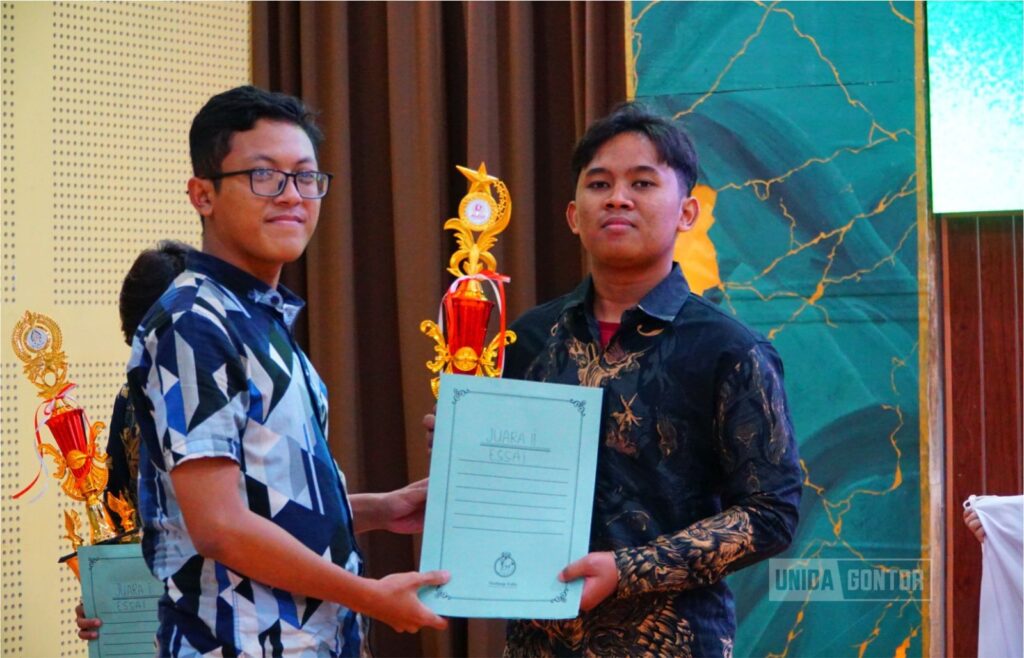 Mahasiswa UNIDA Gontor Raih Juara II Esai Bahasa Arab Tingkat Asia Tenggara