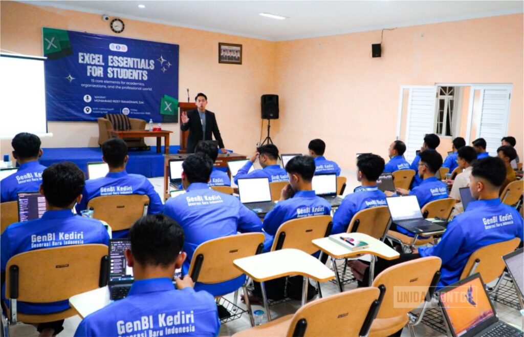 GenBI Kediri Tingkatkan Keterampilan Excel Mahasiswa UNIDA Gontor untuk Dunia Kerja