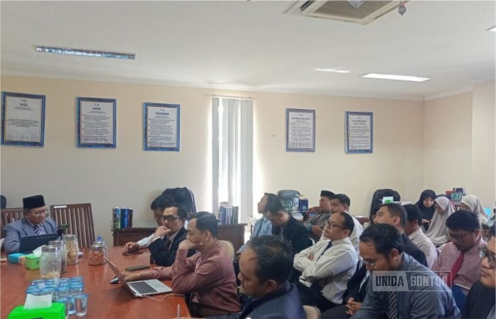 Fakultas Ushuluddin UNIDA Gontor melaksanakan pembagian jadwal mengajar dosen