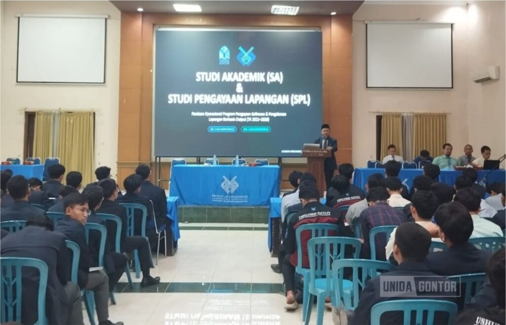 Pembekalan Studi Akademik dan Studi Pengayaan Lapangan Fakultas Ushuluddin UNIDA Gontor