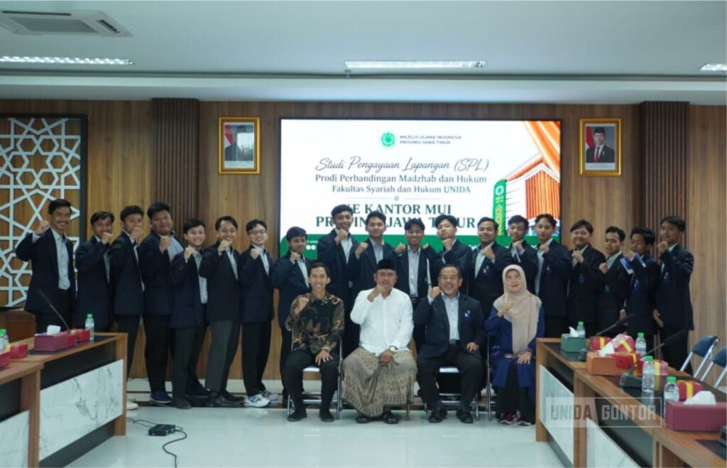 Mahasiswa PMH UNIDA Gontor Dalami Kajian Fatwa melalui SPL di MUI Jawa Timur