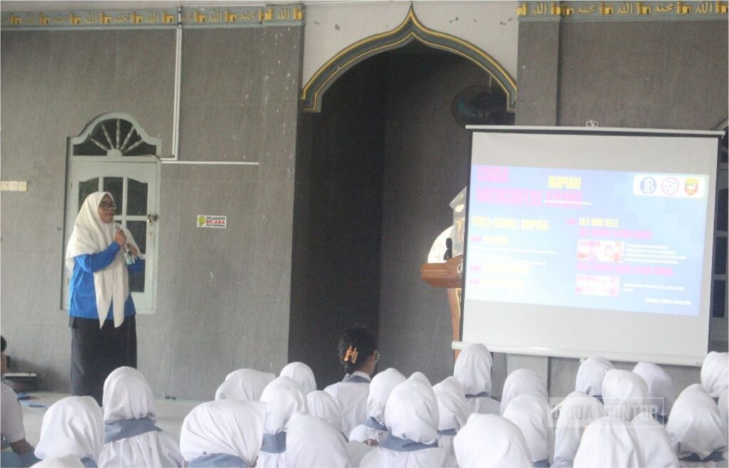 GenBI dan KSEI Tasneem edukasi CBPR dan keuangan digital di SMAN 1 Widodaren