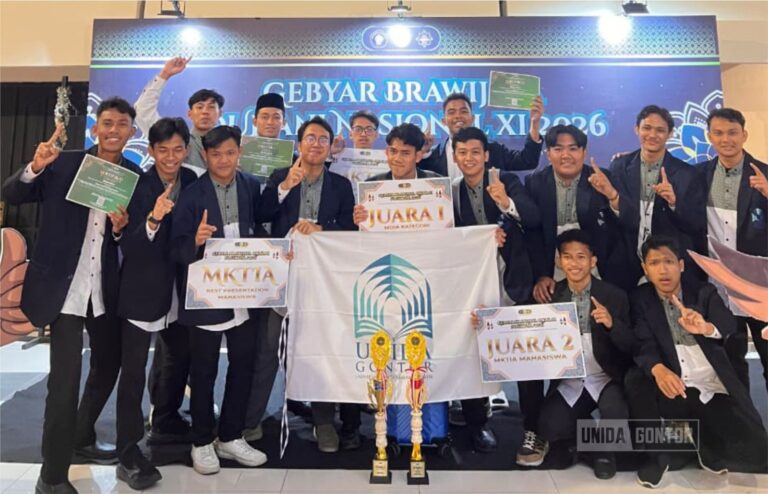 Mahasiswa PBA UNIDA Gontor Raih Juara 2 MKTIA pada GBQN XI 2026